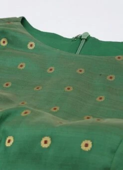 Green N Purple Kali Style Gown After Six Wear -C Bazaar Shop Green N Purple Kali Style Gown IWBS02101759 rrc1