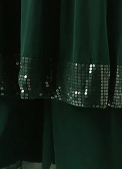 Green Sequin Embroidered Kurti Festive Wear 15 Green Sequin Embroidered Kurti Festive Wear -C Bazaar Shop Green Sequin Embroidered Kurti KRBS02307705 rrc4