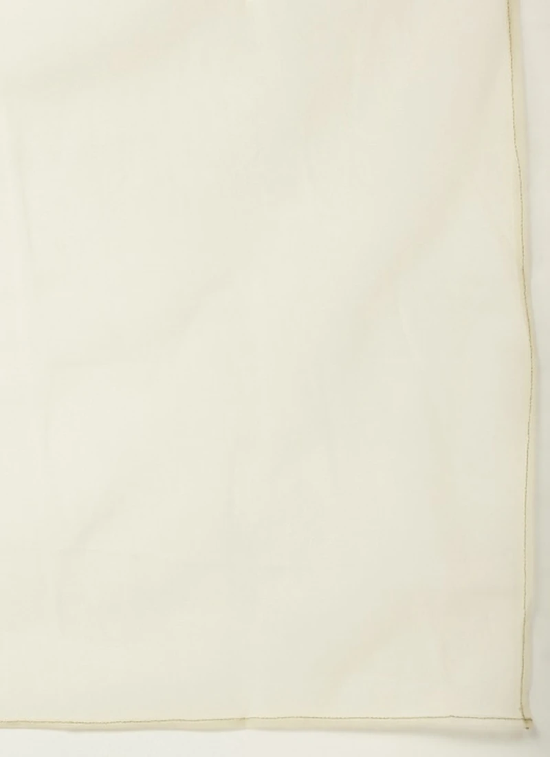 Dupatta From Grey Art Silk Foil Print Gharara Set After Six Wear 8 Dupatta From Grey Art Silk Foil Print Gharara Set After Six Wear - Image 8