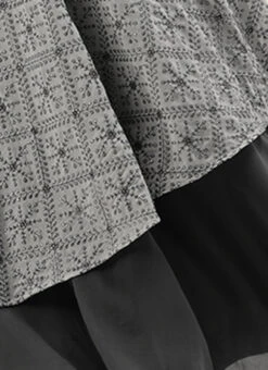 Grey Georgette Embroidered Strap Gown Festive Wear -C Bazaar Shop Grey Georgette Embroidered Strap Gown IWBS02205933 rrc4