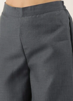 Grey N Yellow Printed Rayon Boat Neck Kurta Set After Six Wear 13 Grey N Yellow Printed Rayon Boat Neck Kurta Set After Six Wear -C Bazaar Shop Grey N Yellow Printed Rayon Boat Neck Kurta Set KSBS02009855 rrc2