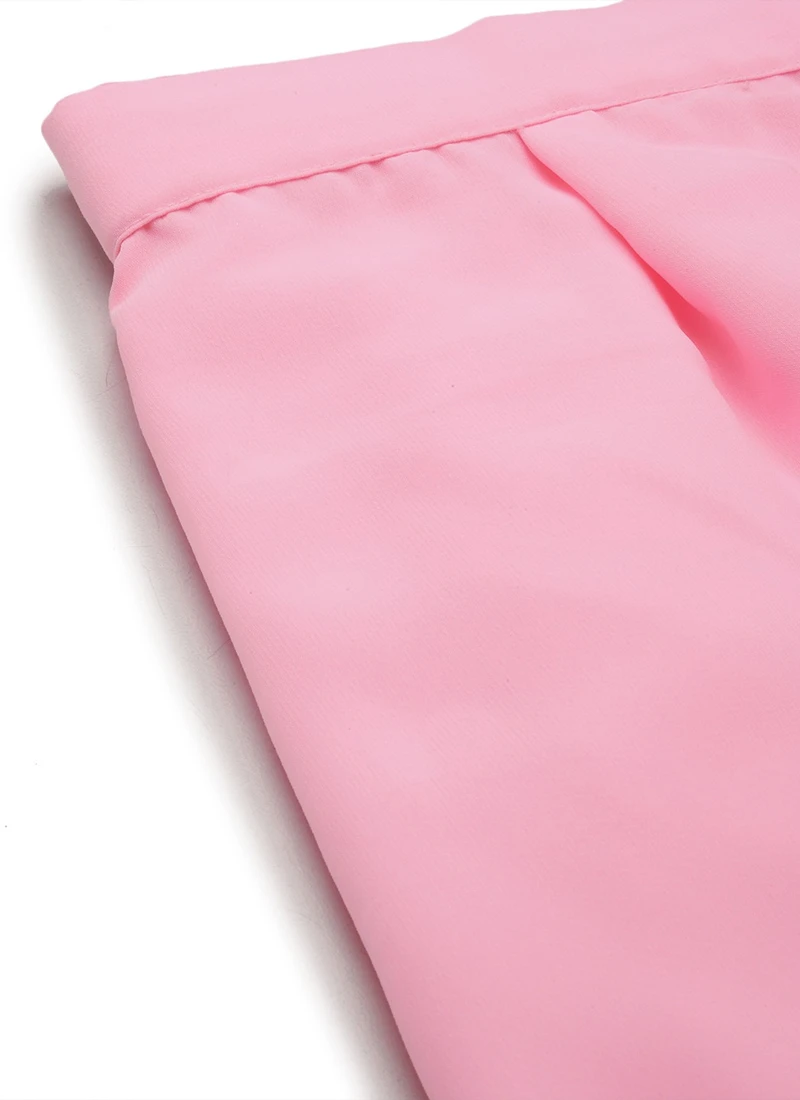 Grey Organza N Pink Kurta Palazzo Set After Six Wear 6 Grey Organza N Pink Kurta Palazzo Set After Six Wear - Image 6