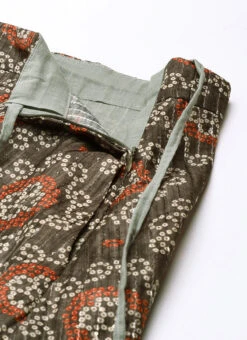 Skirt From Grey Printed Art Silk Sets And Suits After Six Wear -C Bazaar Shop Grey Printed Art Silk Sets And Suits IWBS02209642 rrc2