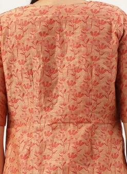 Grey Rayon Boat Neck Dress With Red Chanderi Jacket After Six Wear -C Bazaar Shop Grey Rayon Boat Neck Dress With Red Chanderi Jacket DRBS02106504 rrc3