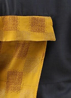 Grey Rayon N Mustard Printed Boat Neck Dress Party Wear 14 Grey Rayon N Mustard Printed Boat Neck Dress Party Wear -C Bazaar Shop Grey Rayon N Mustard Printed Boat Neck Dress DRBS02105392 rrc3