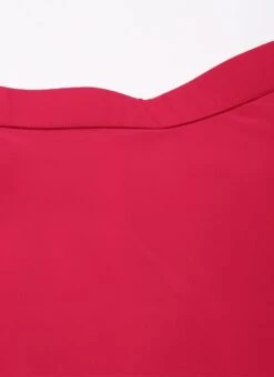 Skirt From Hot Pink Georgette Embroidered Crop Top Skirt Set After Six Wear -C Bazaar Shop Hot Pink Georgette Embroidered Crop Top Skirt Set IWBS02211133 rrc2