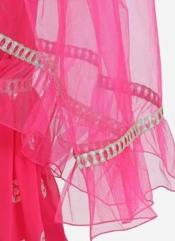 Bottom From Kids Girls Dark Pink Georgette Embroidered Gharara Suit Set After Six Wear 12 Bottom From Kids Girls Dark Pink Georgette Embroidered Gharara Suit Set After Six Wear -C Bazaar Shop Kids Girls Dark Pink Georgette Embroidered Gharara Suit Set KDGSLBS02212480 rrc3 1