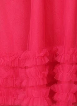 Skirt From Kids Girls Dark Pink Georgette Embroidered Skirt Set After Six Wear -C Bazaar Shop Kids Girls Dark Pink Georgette Embroidered Skirt Set KDGIWBS02301694 rrc4