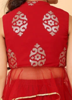 Bottom From Kids Girls Maroon N White Georgette Sequins Palazzo Set After Six Wear -C Bazaar Shop Kids Girls Maroon N White Georgette Sequins Palazzo Set KDGIWBS02301027 rrc2