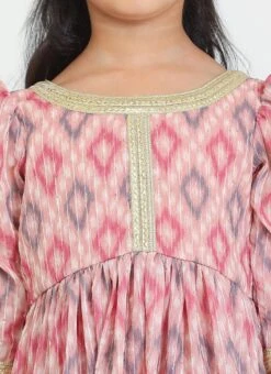 Bottom From Kids Girls Multicolored Digital Printed Georgette Co Ords Set After Six Wear -C Bazaar Shop Kids Girls Multicolored Digital Printed Georgette Co Ords Set KDGIWBS02211225 rrc1