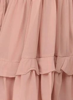 Skirt From Kids Girls Pink Embroidered Crop Top N Skirt After Six Wear -C Bazaar Shop Kids Girls Pink Embroidered Crop Top N Skirt KDGIWBS02303890 rrc4