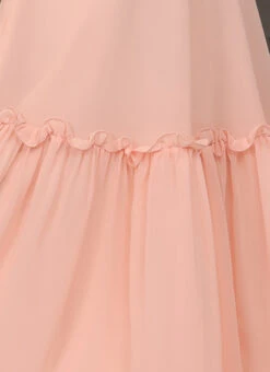 Skirt From Kids Girls Pink N Peach Embroidered Crop Top N Skirt After Six Wear -C Bazaar Shop Kids Girls Pink N Peach Embroidered Crop Top N Skirt KDGIWBS02303724 rrc4