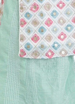 Bottom From Kids Girls White Jacket N Pista Green Embroidered Palazzo Set After Six Wear 12 Bottom From Kids Girls White Jacket N Pista Green Embroidered Palazzo Set After Six Wear -C Bazaar Shop Kids Girls White Jacket N Pista Green Embroidered Palazzo Set KDGIWBS02211157 rrc3