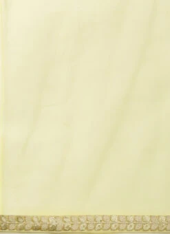 Lemon Yellow Embroidered Low V Neck Lehenga Set Festive Wear -C Bazaar Shop Lemon Yellow Embroidered Low V Neck Lehenga Set GHBS02203504 rrc3