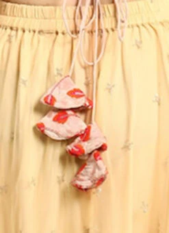 Light Peach Embroidered Chiffon Blouse Festive Wear 15 Light Peach Embroidered Chiffon Blouse Festive Wear -C Bazaar Shop Light Peach Embroidered Chiffon Blouse BLBS02301948 rrc4