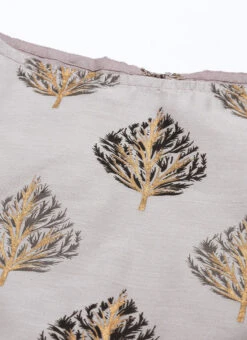 Lilac Hint Silk N Teal Blue Taffeta Kurta Set Festive Wear -C Bazaar Shop Lilac Hint Silk N Teal Blue Taffeta Kurta Set KSBS02104311 rrc1