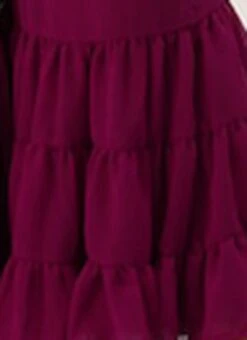 Magenta Georgette Embroidered Jumpsuit Festive Wear 14 Magenta Georgette Embroidered Jumpsuit Festive Wear -C Bazaar Shop Magenta Georgette Embroidered Jumpsuit DRBS02301697 rrc3