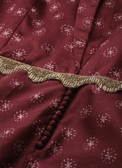 Bottom From Maroon Art Silk Printed Co Ords Set After Six Wear 12 Bottom From Maroon Art Silk Printed Co Ords Set After Six Wear -C Bazaar Shop Maroon Art Silk Printed Co Ords Set IWBS02302301 rrc1