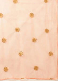 Dupatta From Maroon Art Silk Printed Gharara Set After Six Wear -C Bazaar Shop Maroon Art Silk Printed Gharara Set SLBS02302280 rrc4