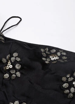 Dupatta From Maroon N Black Chinon Embroidered Lehenga Set After Six Wear 12 Dupatta From Maroon N Black Chinon Embroidered Lehenga Set After Six Wear -C Bazaar Shop Maroon N Black Chinon Embroidered Lehenga Set GHBS02209706 rrc1