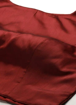 Maroon N Off White Embroidered Lehenga Set Party Wear -C Bazaar Shop Maroon N Off White Embroidered Lehenga Set GHBS02110829 rrc1