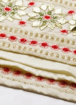 Maroon N Off White Embroidered Lehenga Set Party Wear -C Bazaar Shop Maroon N Off White Embroidered Lehenga Set GHBS02110829 rrc4