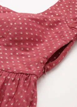 Dupatta From Maroon Nylon Jacquard Gharara Set After Six Wear 14 Dupatta From Maroon Nylon Jacquard Gharara Set After Six Wear -C Bazaar Shop Maroon Nylon Jacquard Gharara Set SLBS02209636 rrc3 1