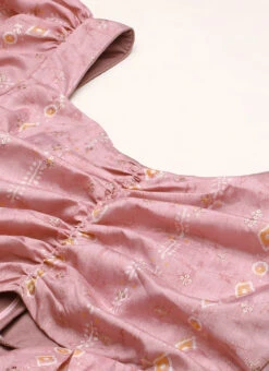 Mauve Art Silk Digital Printed Jumpsuits After Six Wear -C Bazaar Shop Mauve Art Silk Digital Printed Jumpsuits DRBS02301077 rrc1