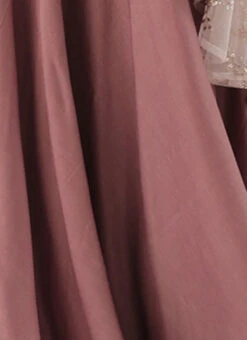 Mauve Embroidered Net Cape Style Gown Party Wear 15 Mauve Embroidered Net Cape Style Gown Party Wear -C Bazaar Shop Mauve Embroidered Net Cape Style Gown IWBS02007370 rrc4