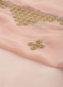 Mauve Embroidered Strap Neck Dress After Six Wear -C Bazaar Shop Mauve Embroidered Strap Neck Dress DRBS02204839 rrc4