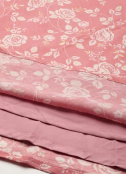 Mauve Modal Silk Fit And Flare Dress After Six Wear -C Bazaar Shop Mauve Modal Silk Fit And Flare Dress DRBS02203485 rrc4