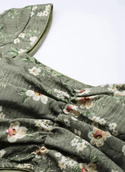 Top From Mehndi Green Georgette Printed Palazzo Suit After Six Wear -C Bazaar Shop Mehndi Green Georgette Printed Palazzo Suit SLBS02211252 rrc1