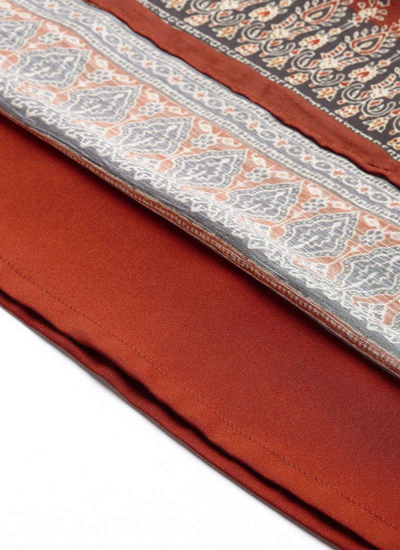 MultiColor Digital Print Jumpsuit Festive Wear 8 MultiColor Digital Print Jumpsuit Festive Wear - Image 8