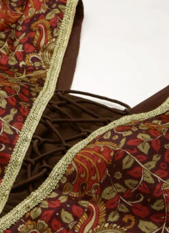 Top From MultiColored Art Silk Printed Suit After Six Wear 12 Top From MultiColored Art Silk Printed Suit After Six Wear -C Bazaar Shop MultiColored Art Silk Printed Suit SLBS02302380 rrc1