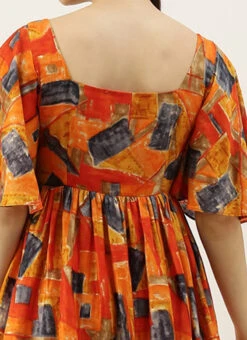 MultiColored Bell Sleeve Dress After Six Wear 13 MultiColored Bell Sleeve Dress After Six Wear -C Bazaar Shop MultiColored Bell Sleeve Dress DRBS02105352 rrc2