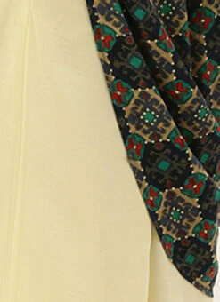 Multicolor N Off White Printed Kurta Set Festive Wear -C Bazaar Shop Multicolor N Off White Printed Kurta Set KSBS02207335 rrc4