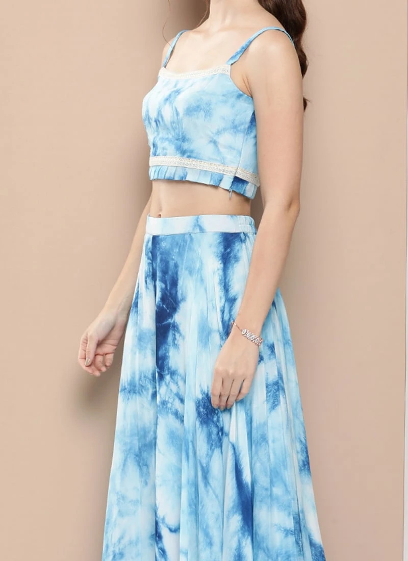 Dupatta From Multicolored Chinon Sharara Set After Six Wear 1 Dupatta From Multicolored Chinon Sharara Set After Six Wear