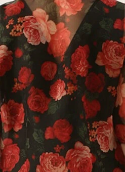 Multicolored Digital Print Organza Jacket N Black Dress Festive Wear 14 Multicolored Digital Print Organza Jacket N Black Dress Festive Wear -C Bazaar Shop Multicolored Digital Print Organza Jacket N Black Dress DRBS02111124 rrc3