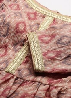 Top From Multicolored Digital Printed Georgette Co Ords Set After Six Wear -C Bazaar Shop Multicolored Digital Printed Georgette Co Ords Set IWBS02211225 rrc1