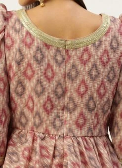 Bottom From Multicolored Digital Printed Georgette Co Ords Set After Six Wear -C Bazaar Shop Multicolored Digital Printed Georgette Co Ords Set IWBS02211225 rrc2 1