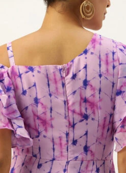 Multicolored Digital Printed Georgette Jumpsuit After Six Wear 13 Multicolored Digital Printed Georgette Jumpsuit After Six Wear -C Bazaar Shop Multicolored Digital Printed Georgette Jumpsuit DRBS02304030 rrc2