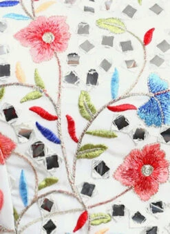 Multicolored Embroidered Blouse Wedding Wear -C Bazaar Shop Multicolored Embroidered Blouse BLBS02303845 rrc4