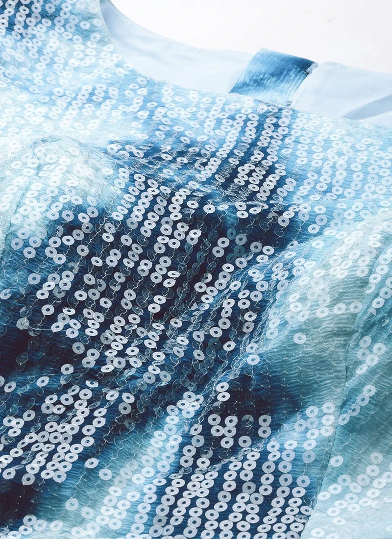 Multicolored Embroidered N Navy Blue Lehenga Festive Wear 5 Multicolored Embroidered N Navy Blue Lehenga Festive Wear - Image 5