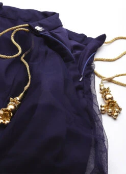 Multicolored Embroidered N Navy Blue Lehenga Festive Wear 13 Multicolored Embroidered N Navy Blue Lehenga Festive Wear -C Bazaar Shop Multicolored Embroidered N Navy Blue Lehenga GHBS02104215 rrc2