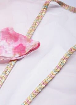 Bottom From Multicolored Georgette Co Ords Set After Six Wear -C Bazaar Shop Multicolored Georgette Co Ords Set IWBS02302393 rrc3 1