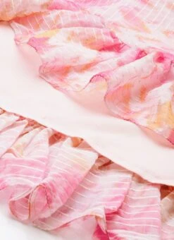 Multicolored Georgette Printed Dress Party Wear -C Bazaar Shop Multicolored Georgette Printed Dress DRBS02302440 rrc3