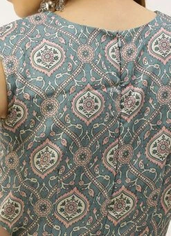 Multicolored Modal Digital Printed Dress Festive Wear After Six Wear -C Bazaar Shop Multicolored Modal Digital printed Dress DRBS02210955 rrc2