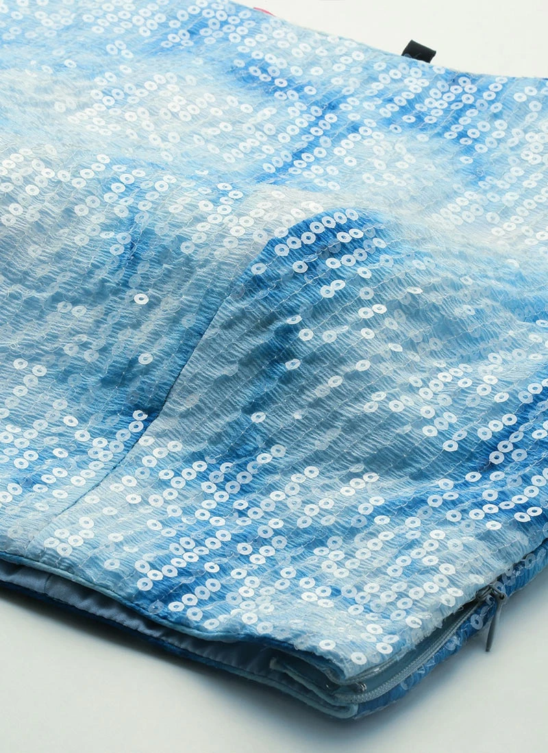 Multicolored Sequins Embroidered Lehenga Set Festive Wear 5 Multicolored Sequins Embroidered Lehenga Set Festive Wear - Image 5