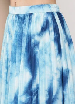 Skirt From Multicolored Tie Dye Chinon Lehenga Set After Six Wear 14 Skirt From Multicolored Tie Dye Chinon Lehenga Set After Six Wear -C Bazaar Shop Multicolored Tie Dye Chinon Lehenga Set GHBS02301026 rrc3