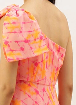 Multicoloured Digital Printed Dress After Six Wear -C Bazaar Shop Multicoloured Digital Printed Dress DRBS02208546 rrc2